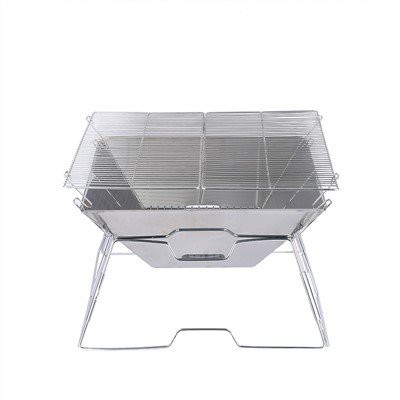 Parrilla plegable para mochileros